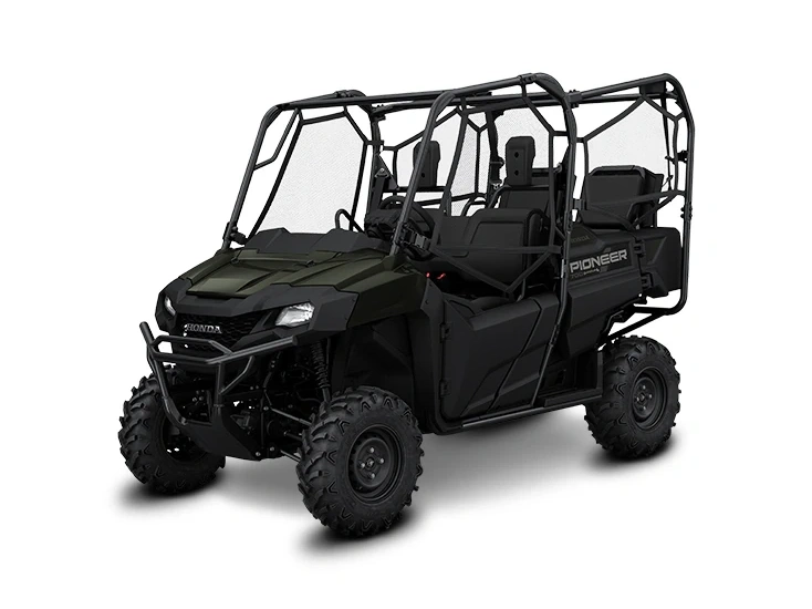 2025 Honda Pioneer 700-4P Pioneer 700-4P DLX Black Forest Green alt