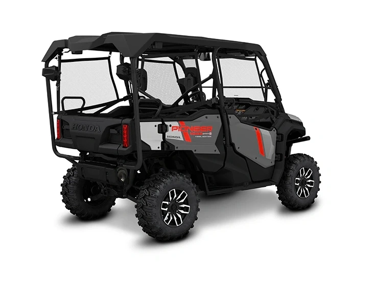 Honda Pioneer 1000-5P Pioneer 1000-5P Trail Édition Spéciale Côte à Côte Gris Métallique Mat Loup Des Bois 2025 alt