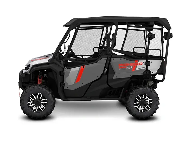 2025 Honda Pioneer 1000-5P Trail Special Edition Side-by-Side Mat Timberwolf Grey Metallic