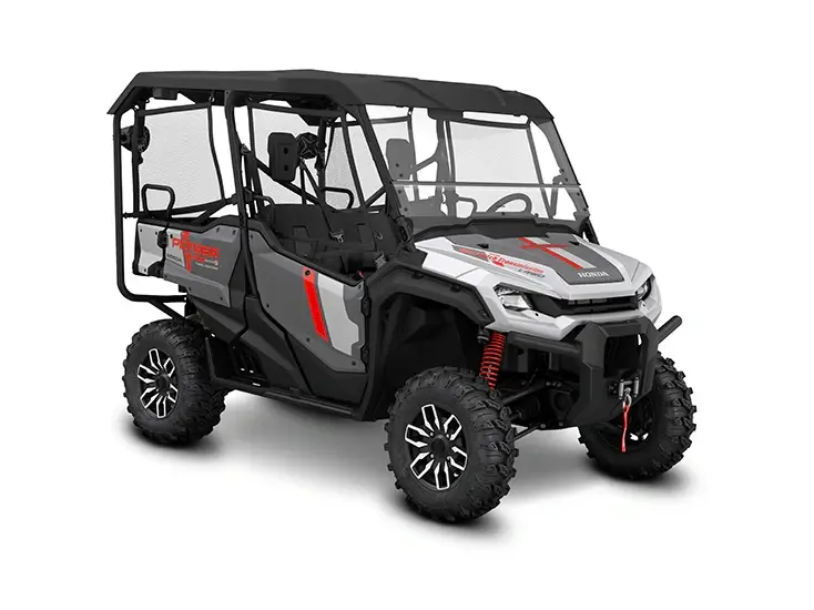 Honda Pioneer 1000-5P Trail Édition Spéciale Côte à Côte Gris Métallique Mat Loup Des Bois 2025