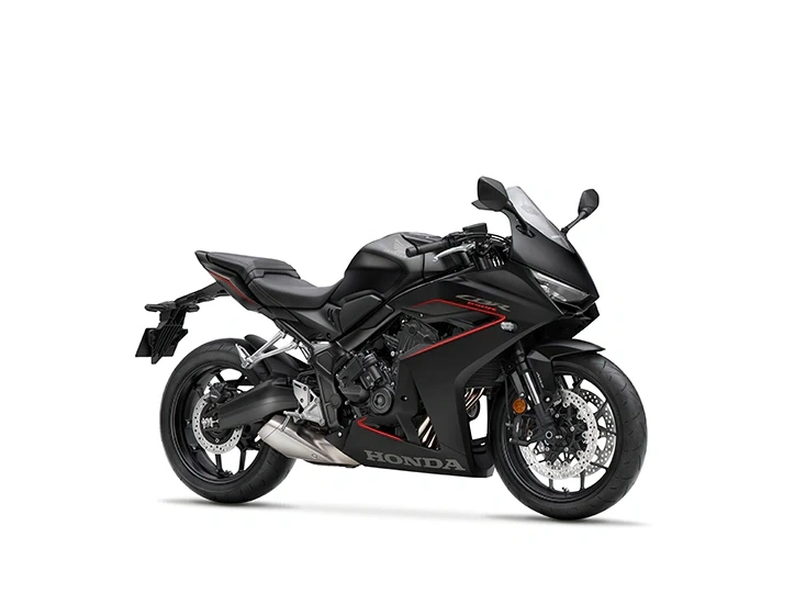 2025 Honda CBR650R CBR650R ABS Mat Gunpowder Black Metallic alt