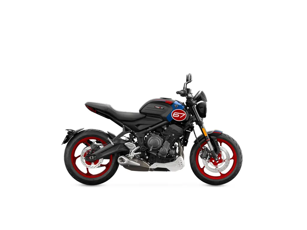 Triumph Trident 660 Triple Tribute Édition Sapphire Black 2026