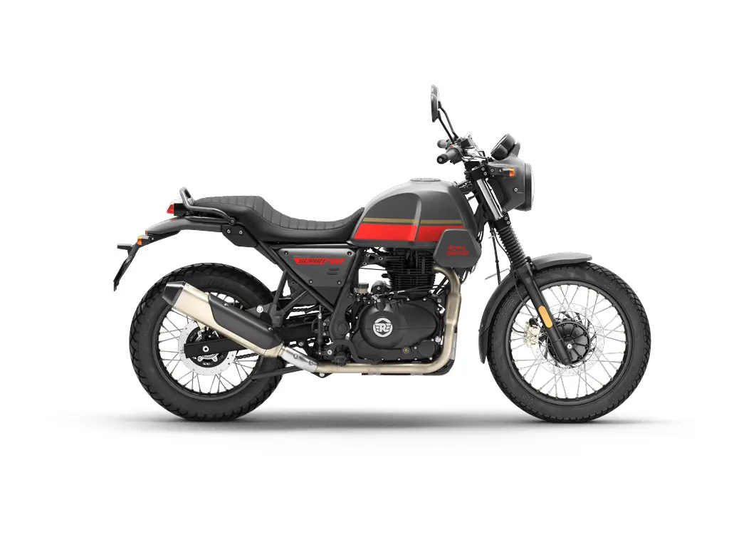 2025 Royal Enfield Scram 411 Blazing Black