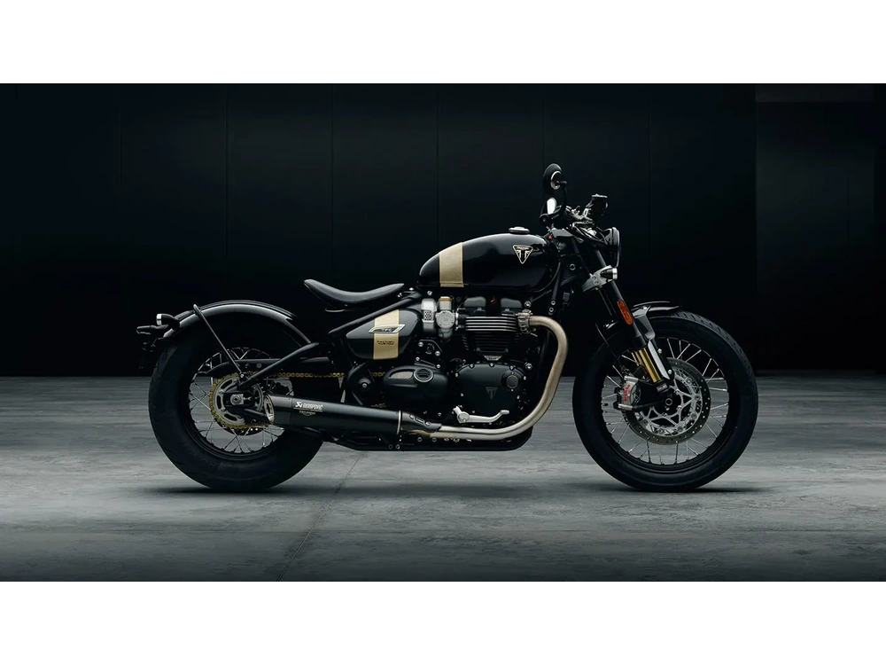 2025 Triumph Bonneville Bobber TFC Bonneville Bobber TFC Phantom Black/Aurum Gold alt