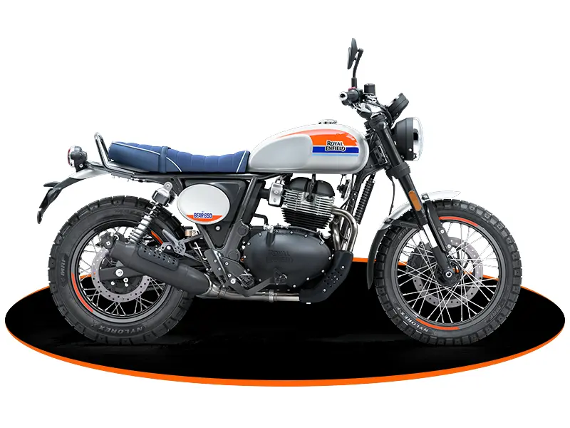 2025 Royal Enfield Bear 650 Boardwalk White