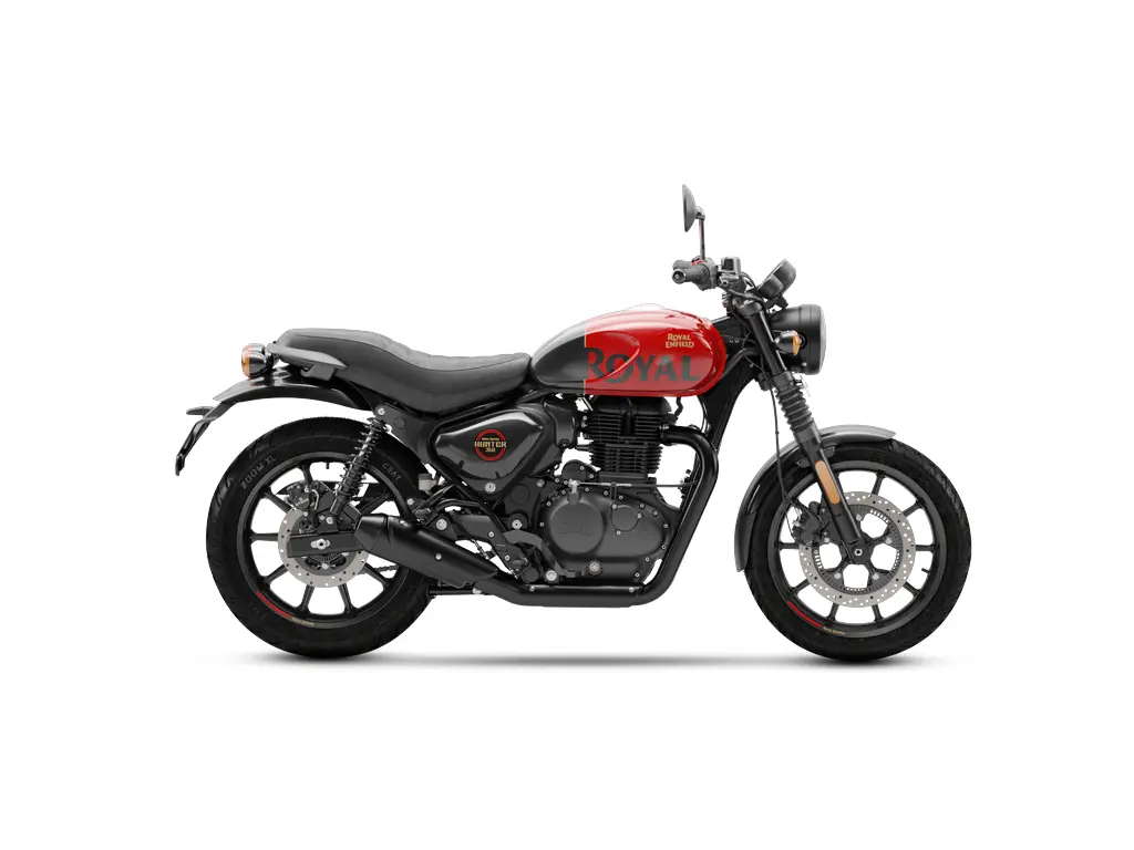 2025 Royal Enfield Hunter 350 Rebel Red