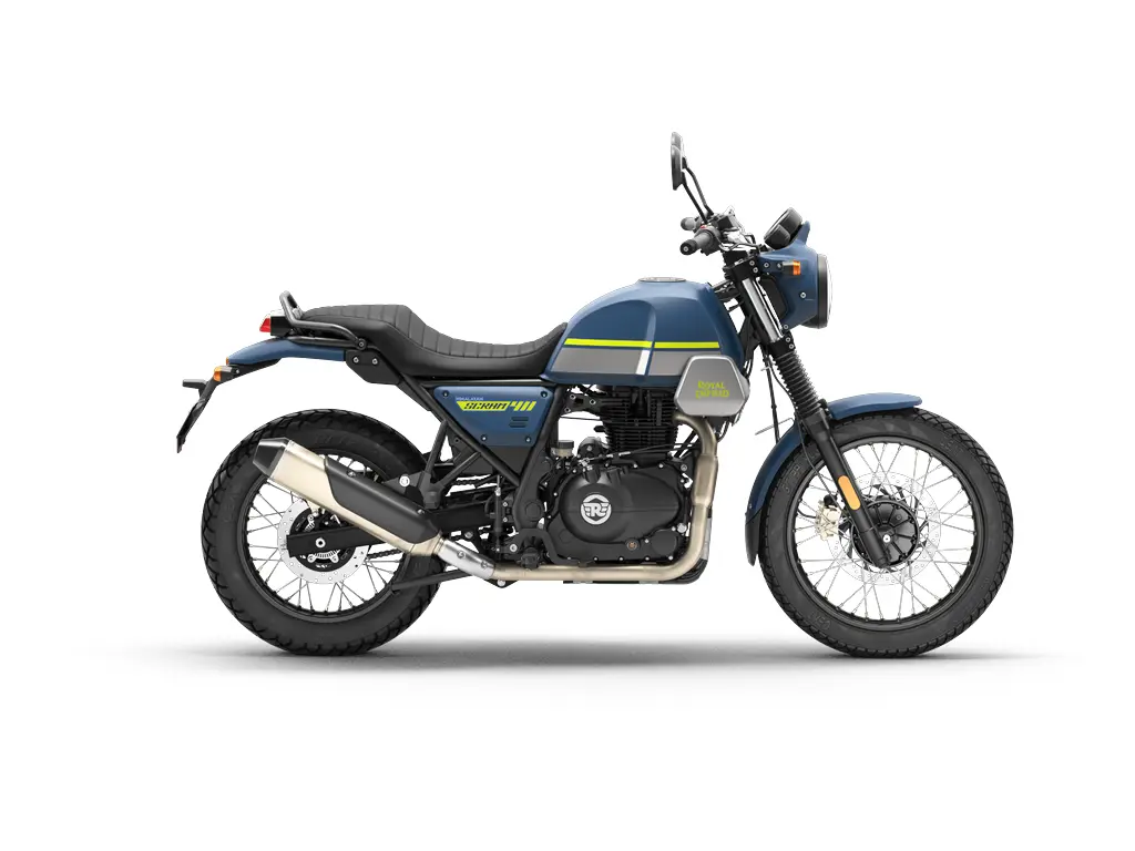 2025 Royal Enfield Scram 411 Skyline Blue