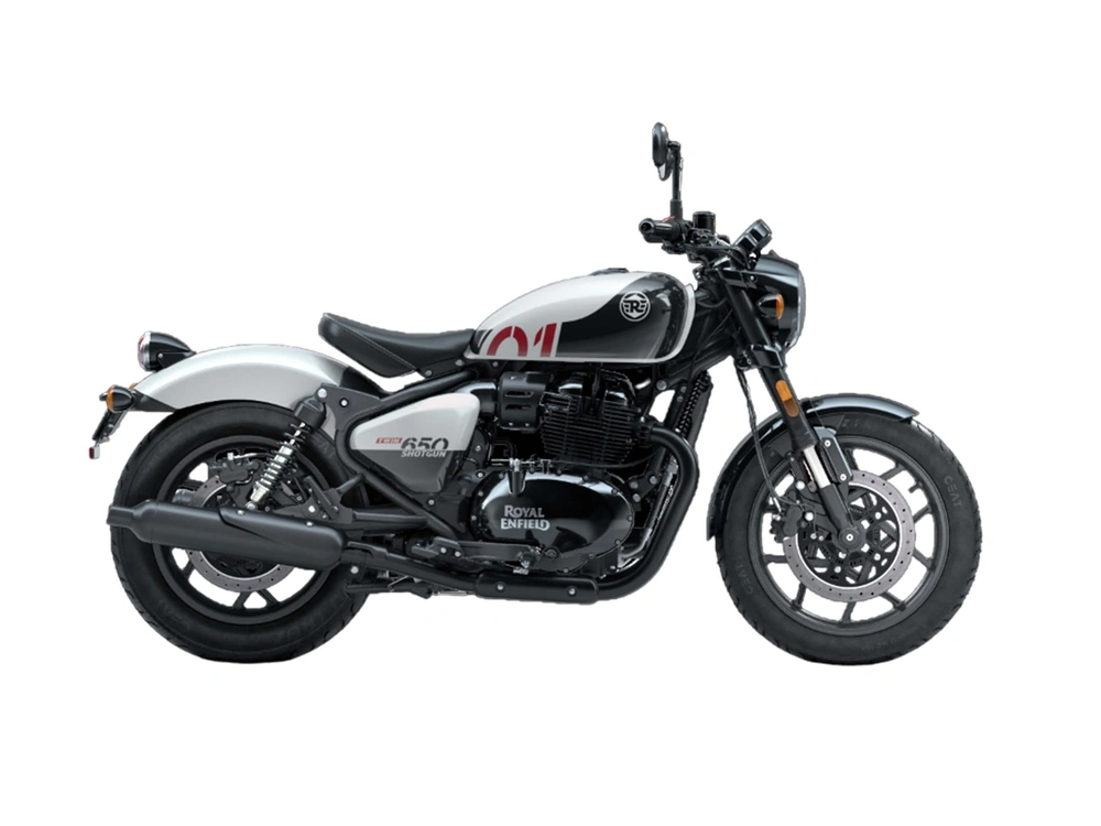 2025 Royal Enfield Shotgun 650 Shotgun 650 Stencil White alt