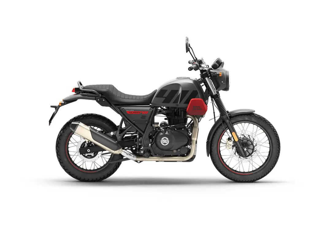 2025 Royal Enfield Scram 411 Graphite Red