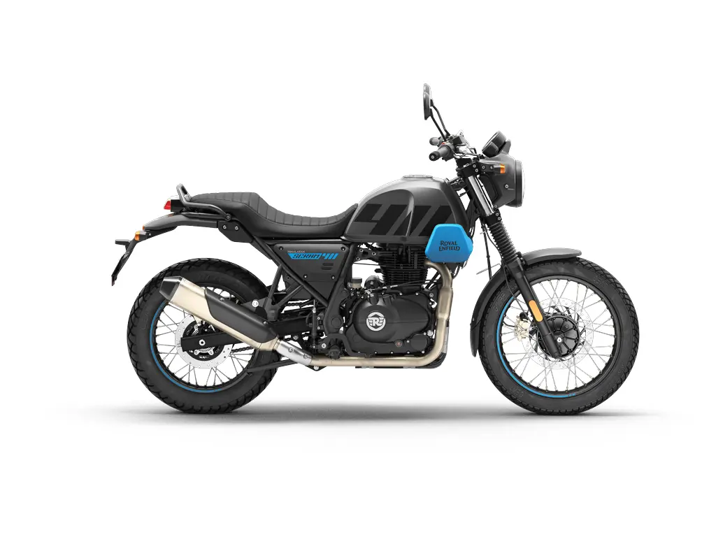 2025 Royal Enfield Scram 411 Graphite Blue