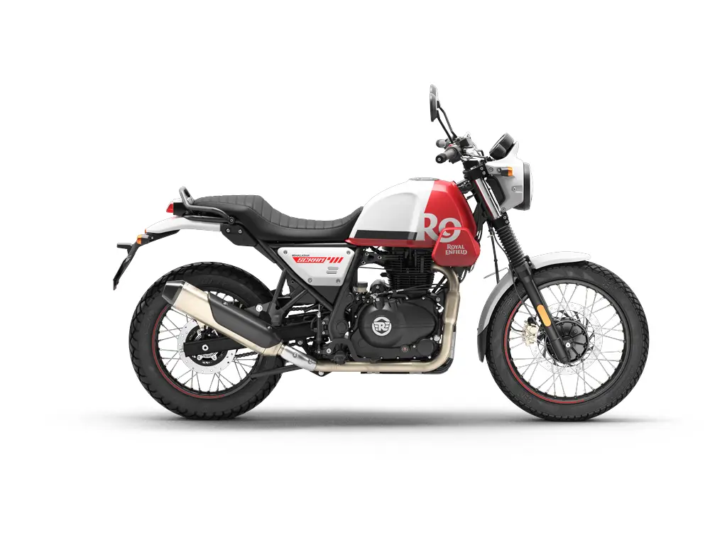 2025 Royal Enfield Scram 411 White Flame