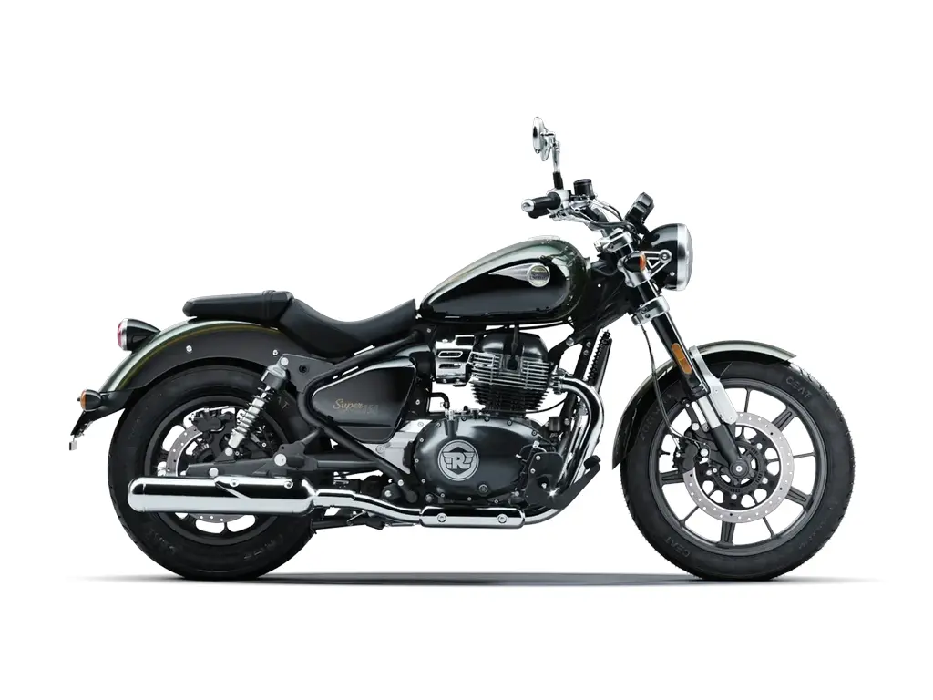Royal Enfield Super Meteor 650 Interstellar Green 2025