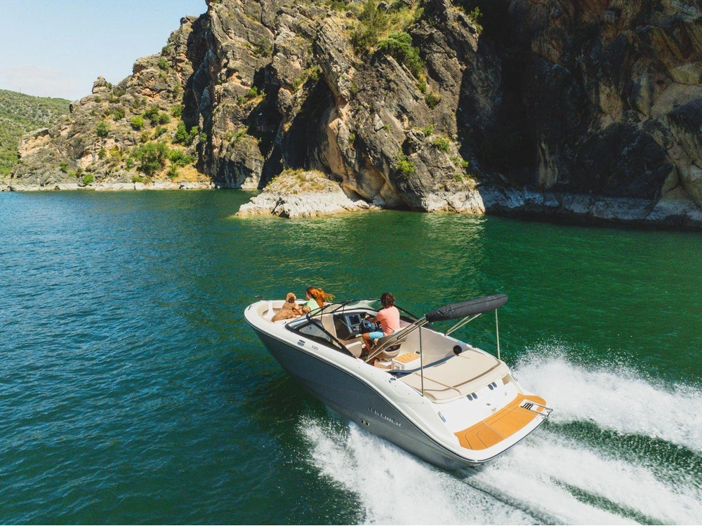 2025 Bayliner V20i V20i Solid Blue Hull alt