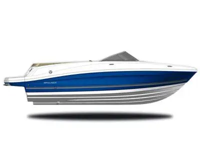Bayliner VR6 OUTBOARD Blue Hull Sides (White Bottom) 2025