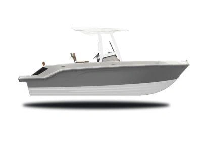 2025 Bayliner T20CC T20CC Gray Hull Sides (White Bottom) alt