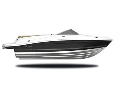 Bayliner VR6 OUTBOARD Black Hull Sides (White Bottom) 2025