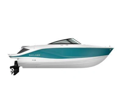 2025 Bayliner V20i V20i Kingfisher Blue Hull Sides W/ White Bottom alt