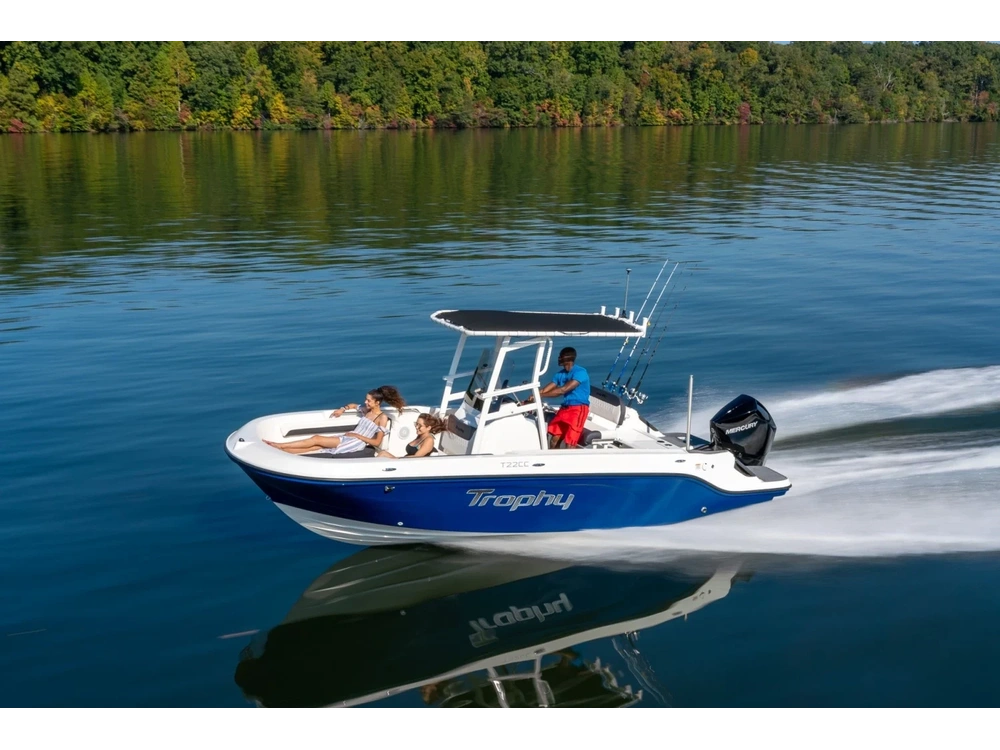 Bayliner T22CC T22CC Blue Hull Sides (White Bottom) 2025 alt