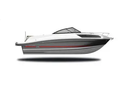 Bayliner CIERA 8 Gray Hull Sides (White Bottom) 2025