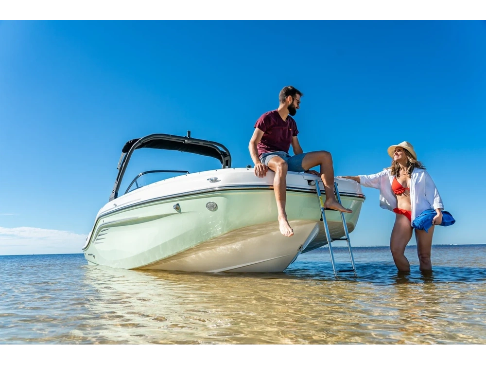 Bayliner DX2250 DX2250 Blue Hull Sides (White Bottom) 2025 alt