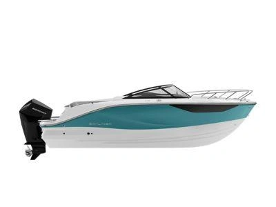 Bayliner C21 C21 White bottom w/ kingfisher blue hull 2025 alt