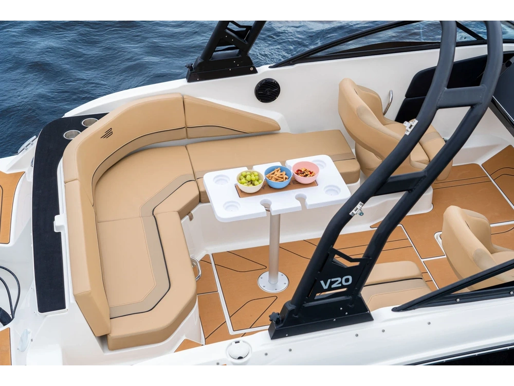 2025 Bayliner V20 V20 Solid Blue Hull alt