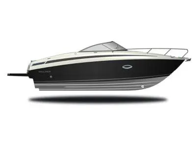 Bayliner 742R Black Hull Sides (White Bottom) 2025