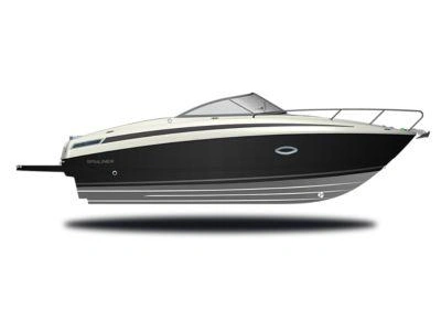 2025 Bayliner 742R 742R Black Hull Sides (White Bottom) alt