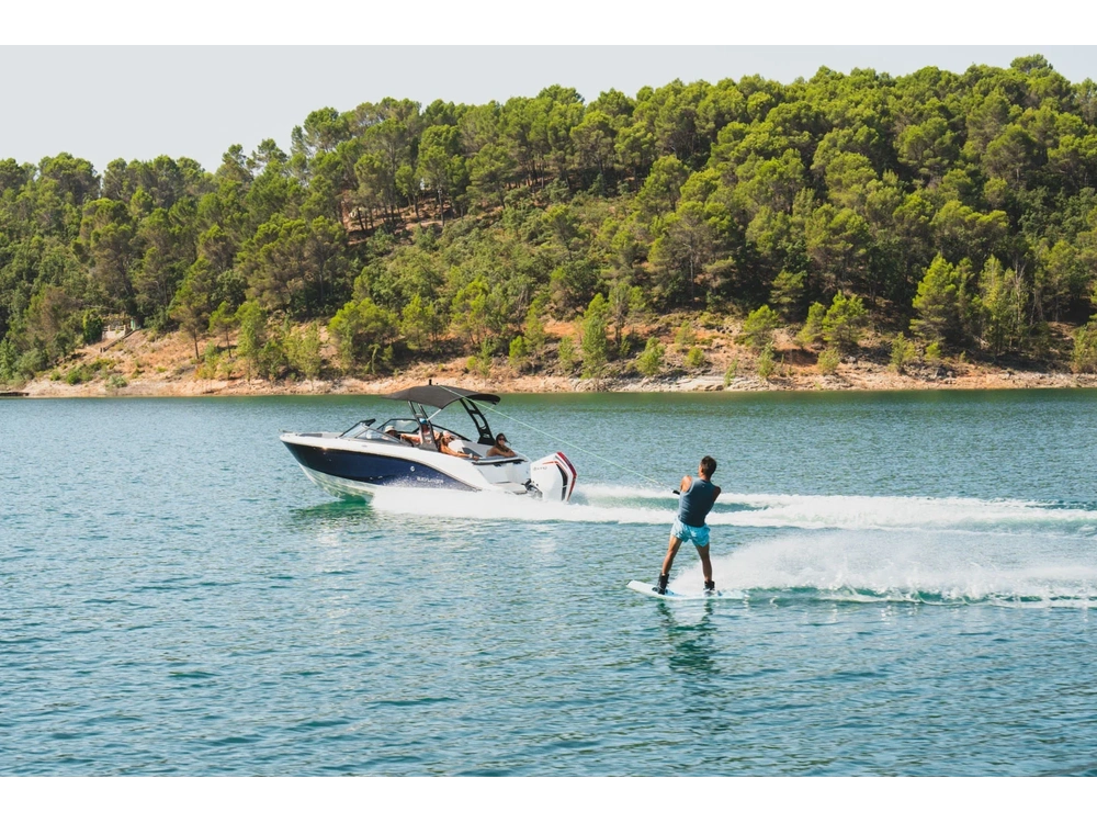 2025 Bayliner V20 V20 Solid Blue Hull alt