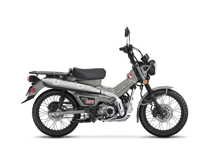 2025 Honda Trail 125 Standard Pearl Smoky Gray