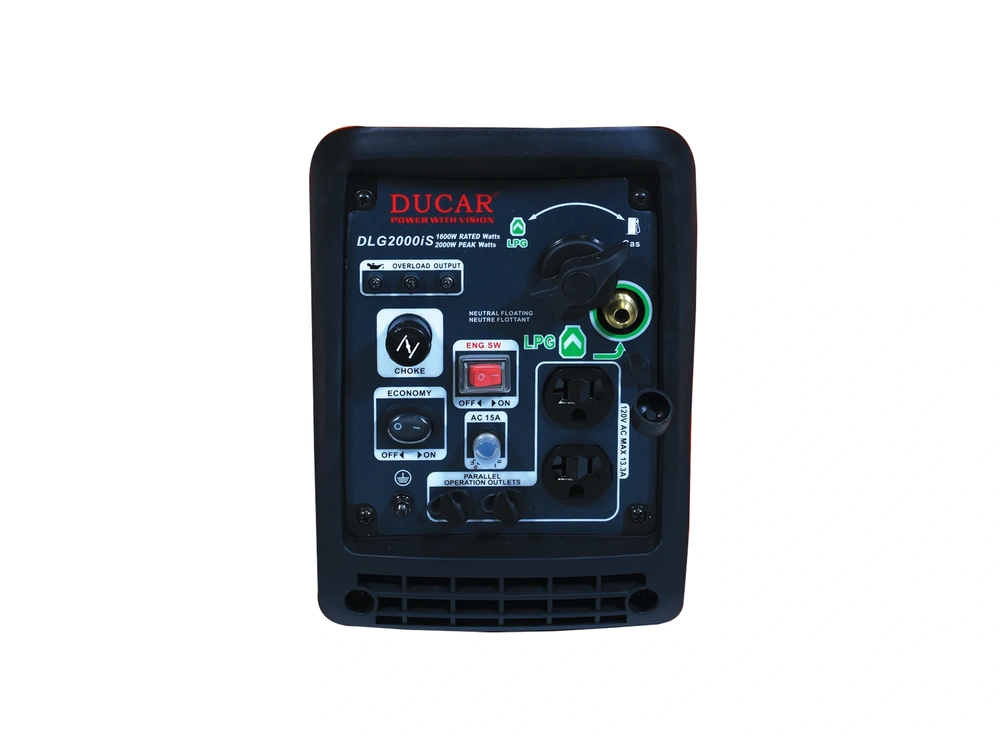 2025 Ducar 2000W Inverter generator (Dual fuel: LPG and Gas) 2000W Inverter generator (Dual fuel: LPG and Gas) alt