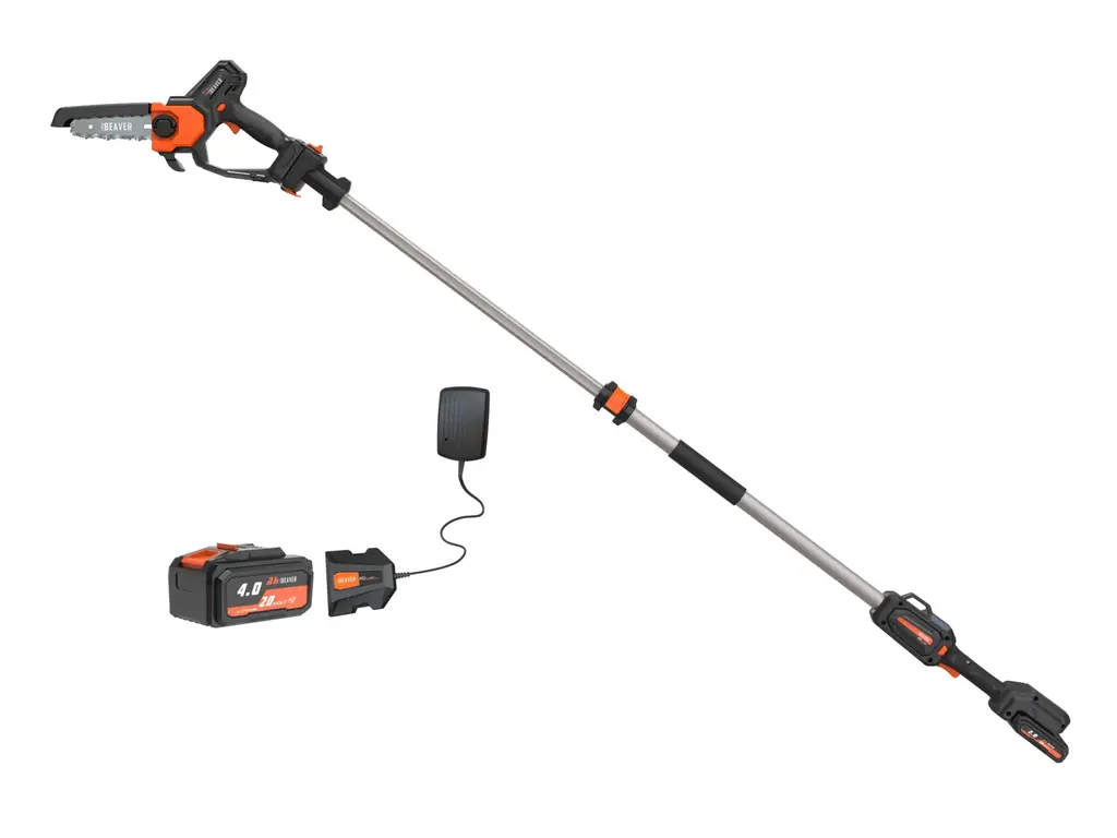 Ducar Scie à élaguer à mât Électrique 20V – 4Ah 2025