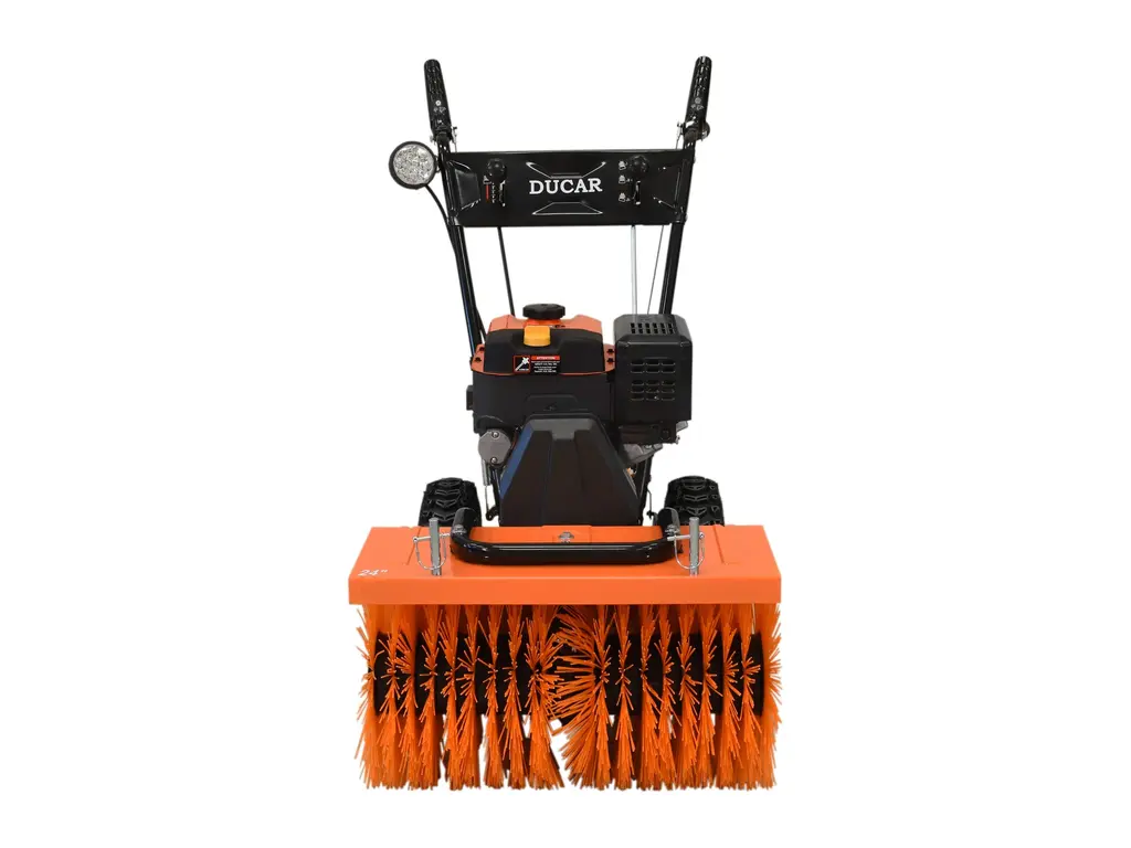 2025 Ducar Power Brush With Winterized Engine - 24 in (for snow use)