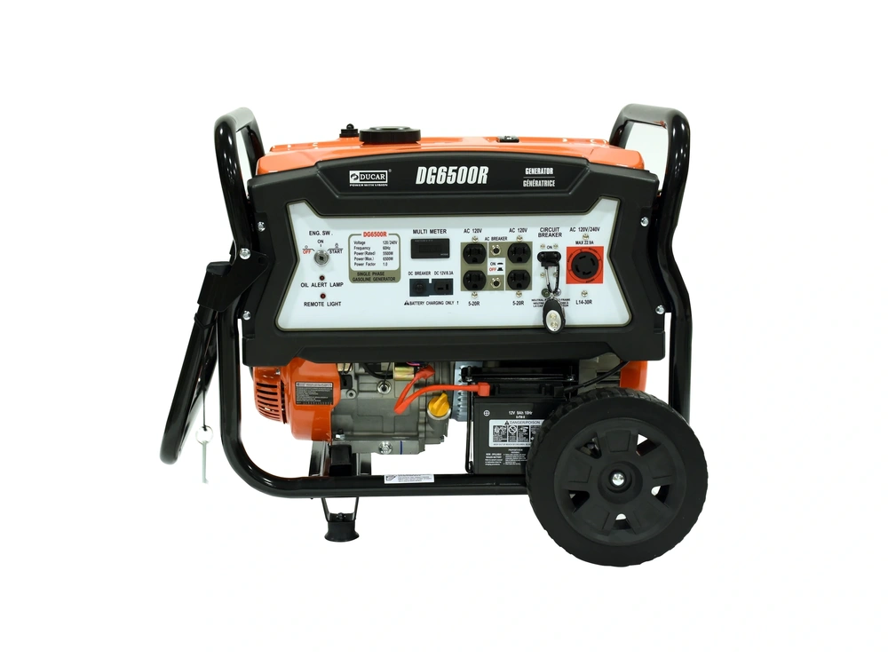 Ducar Génératrice 6500W - 13HP - Démarreur à distance Génératrice 6500W - 13HP - Démarreur à distance 2025 alt