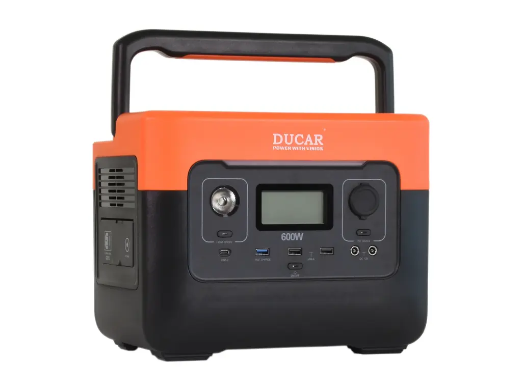 Ducar Station d’alimentation portable – 576Wh 2025