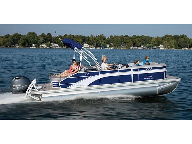 Bennington Marine SX Line 20 SX Stern Radius Quad Bench 2025 alt
