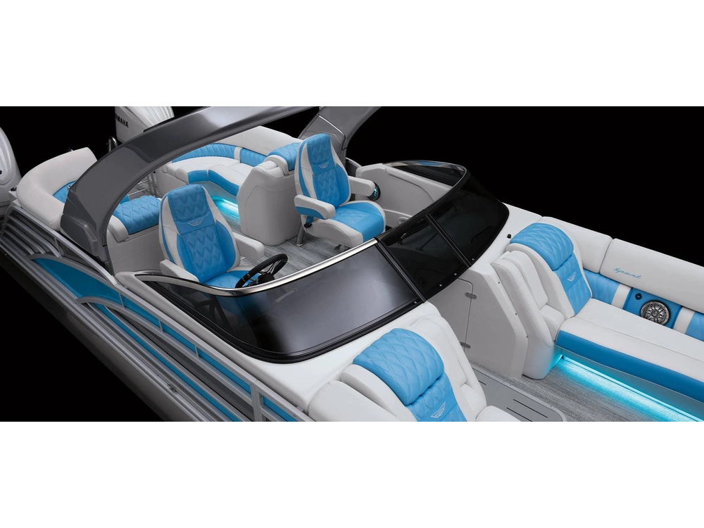 Bennington Marine R Line 23 R Quad Bench 2025 alt