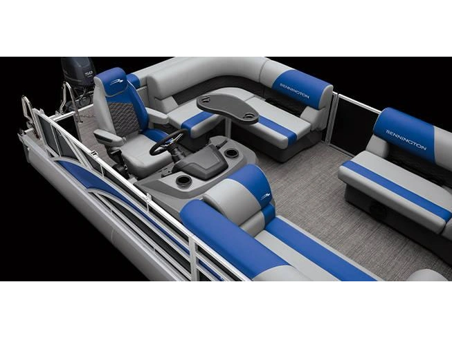 Bennington Marine S Line 20 S Stern Radius Quad Bench 2025 alt