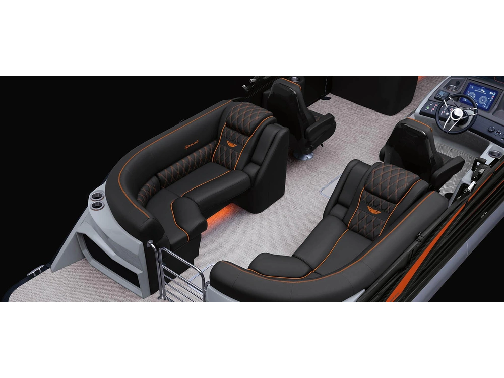 Bennington Marine R Line 23 R Quad Bench 2025 alt