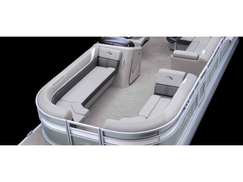 Bennington Marine SX Line 20 SX Stern Radius Quad Bench 2025 alt