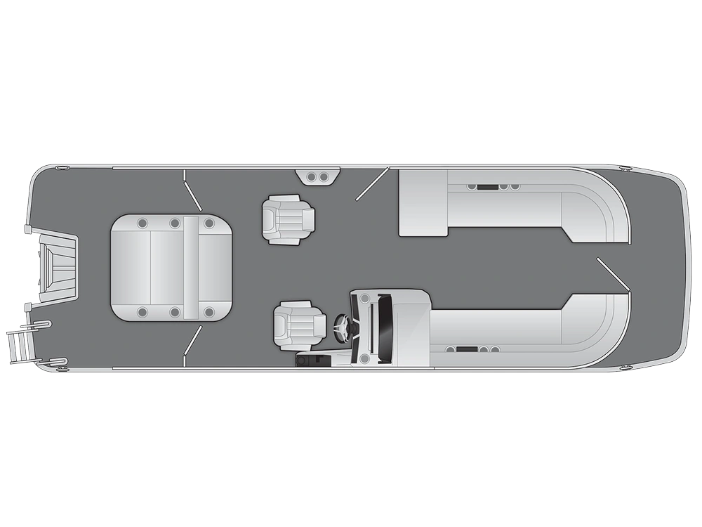 Bennington Marine M Line 26 M Center Swingback 2025 alt