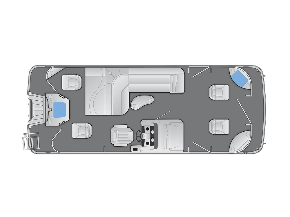 Bennington Marine SX Line 22 SX Fish 2025 alt