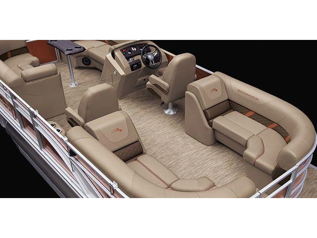 Bennington Marine SX Line 20 SX Stern Radius Quad Bench 2025 alt