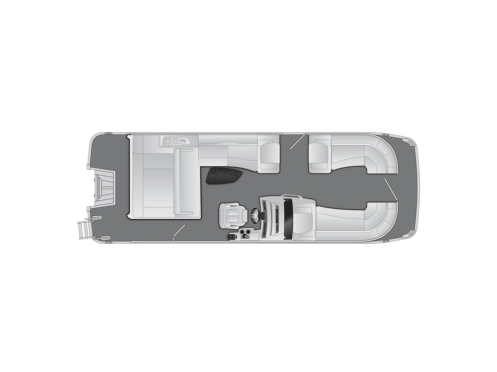 Bennington Marine R Line 23 R Swingback 2025 alt