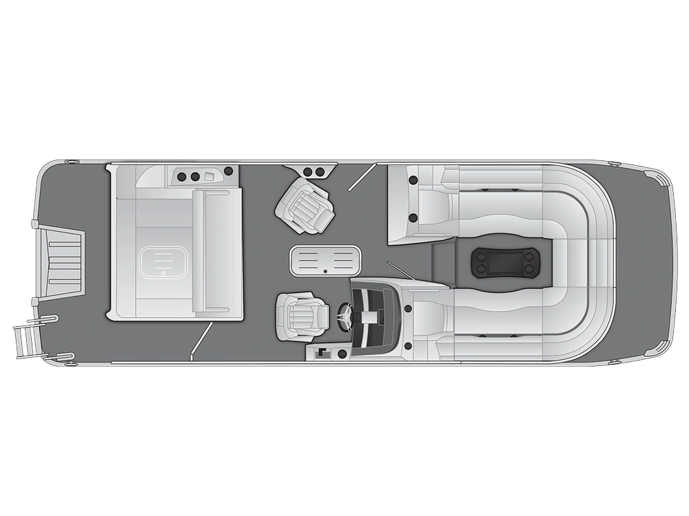 2025 Bennington Marine R Bowrider Line 24 RT Swingback alt