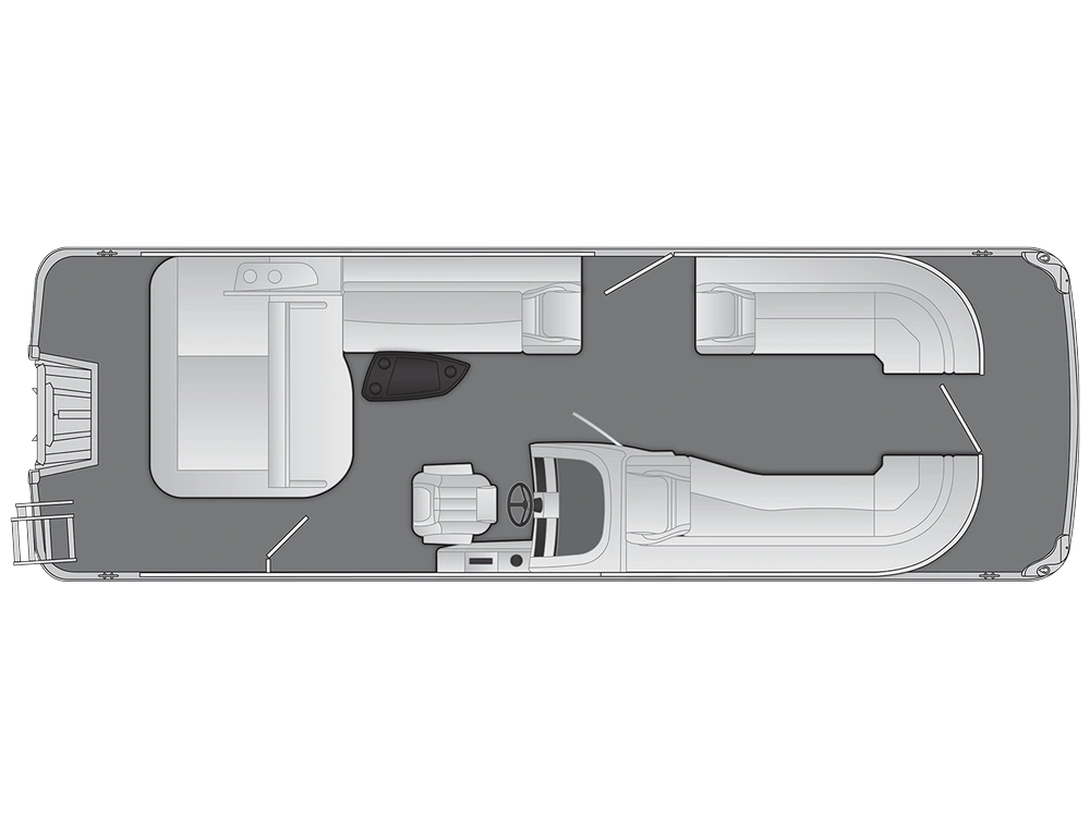 Bennington Marine LX Sport Line 26 LXS Swingback 2025 alt
