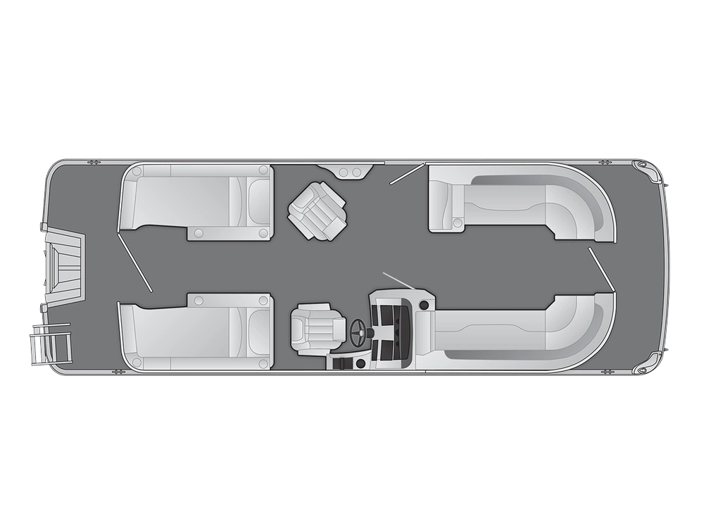 2025 Bennington Marine L Line 24 L Stern Lounge alt