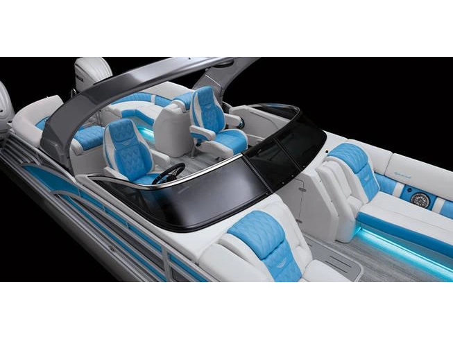 Bennington Marine R Line 23 R Quad Bench 2025 alt