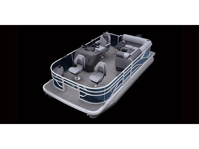 2025 Bennington Marine S Line 20 S Stern Radius Quad Bench alt