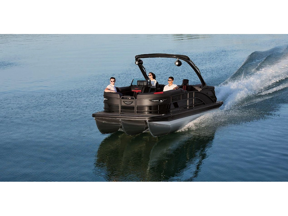 Bennington Marine M Line 22 M Fastback Quad Bench 2025 alt